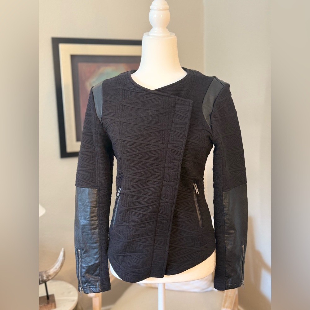 Sanctuary Black Textured Jacket
